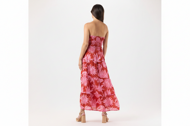 Moana Maxi Dress - Amazonia Rust