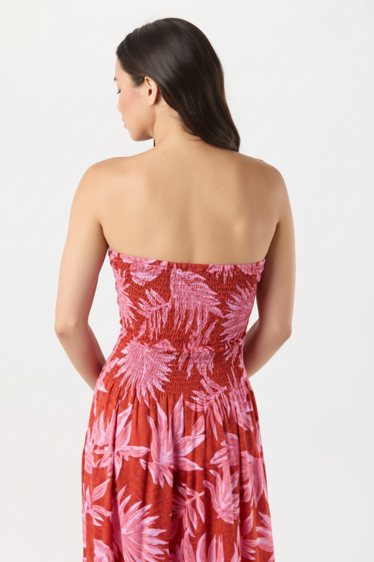 Moana Maxi Dress - Amazonia Rust