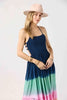 Navy Gold Ombre Naia Maxi