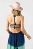 Navy Gold Ombre Naia Maxi