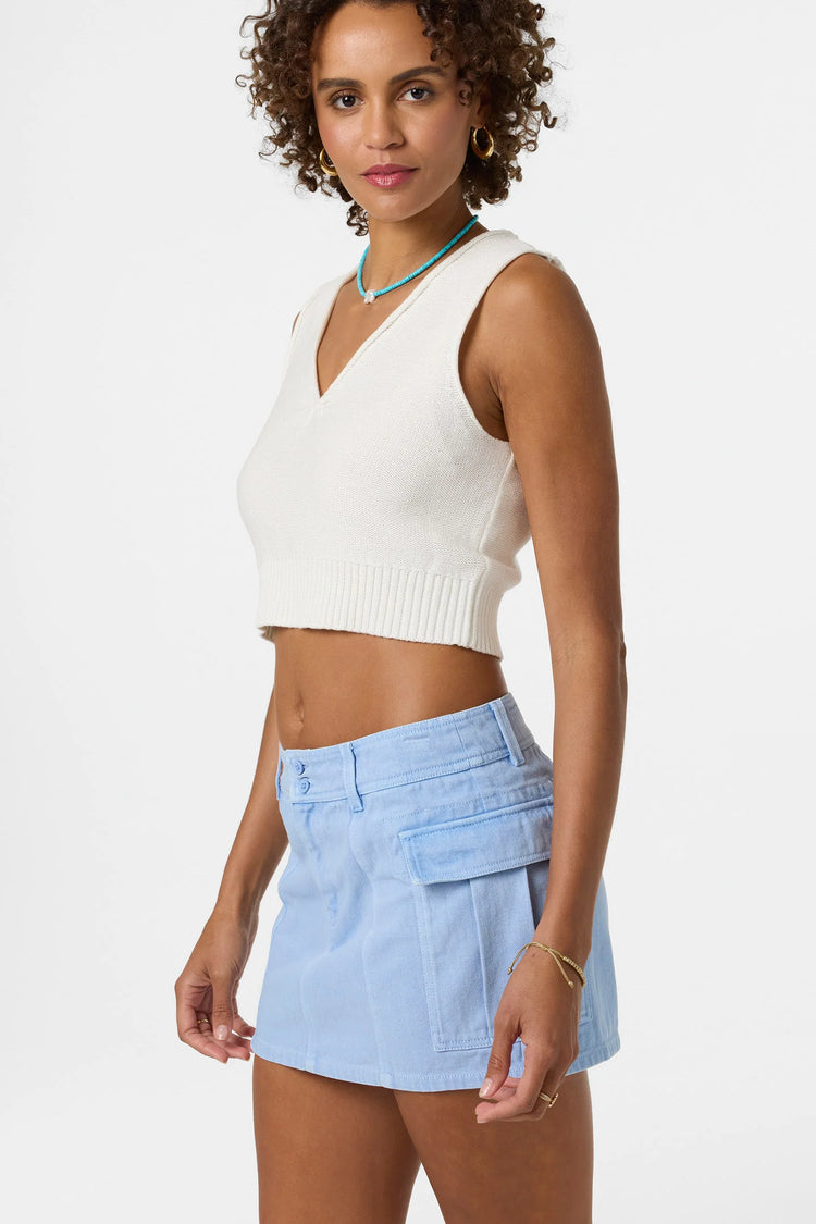 Elsie Sweater Tank - Tofu