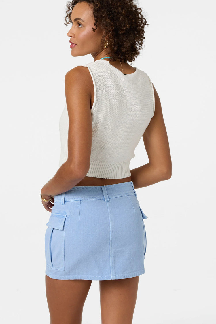 Elsie Sweater Tank - Tofu