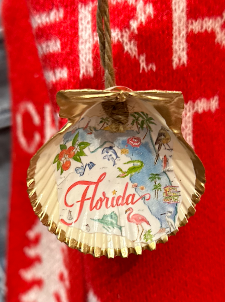 Florida Seashell Ornament