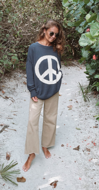 Malibu Peace Pullover
