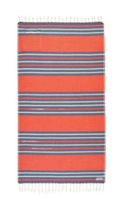 Candy Stripe With Pockets Sand Cloud Towel