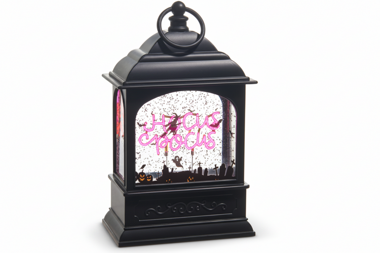 Lighted Neon Halloween Lantern