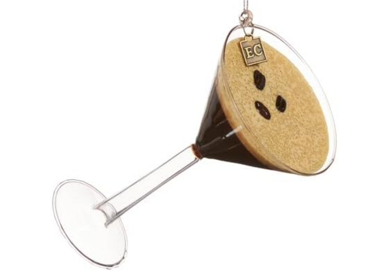 Chocolate Espresso Martini Ornament