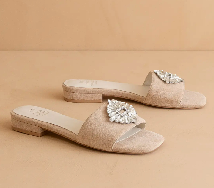 The Dream Gorgeous Suede Sandal