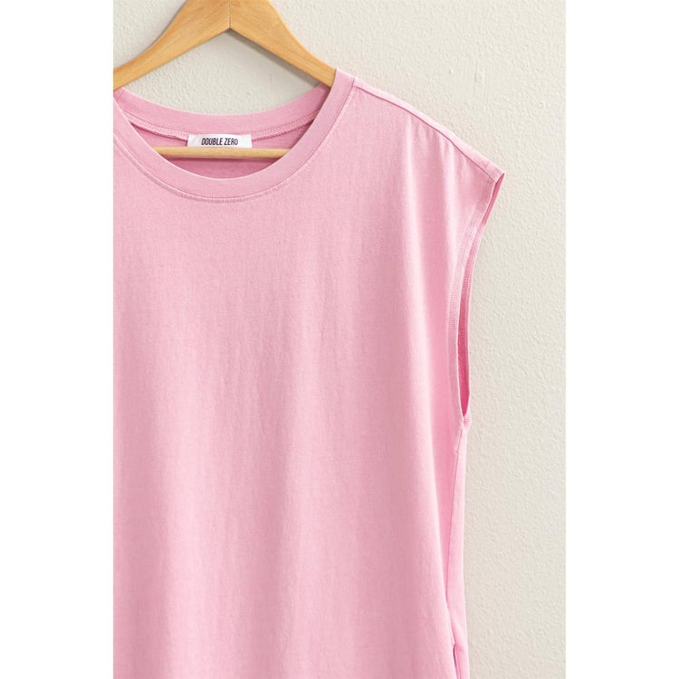 Comfy Sleeveless Midi Dress