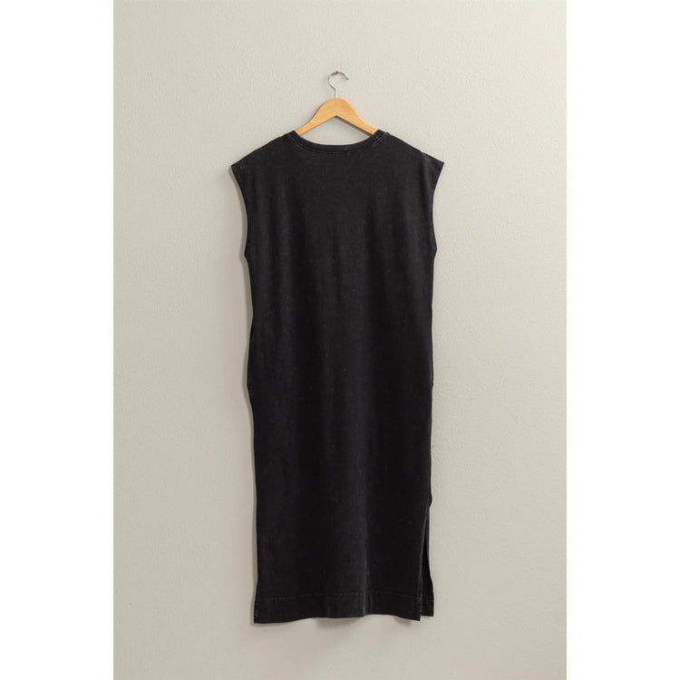 Comfy Sleeveless Midi Dress