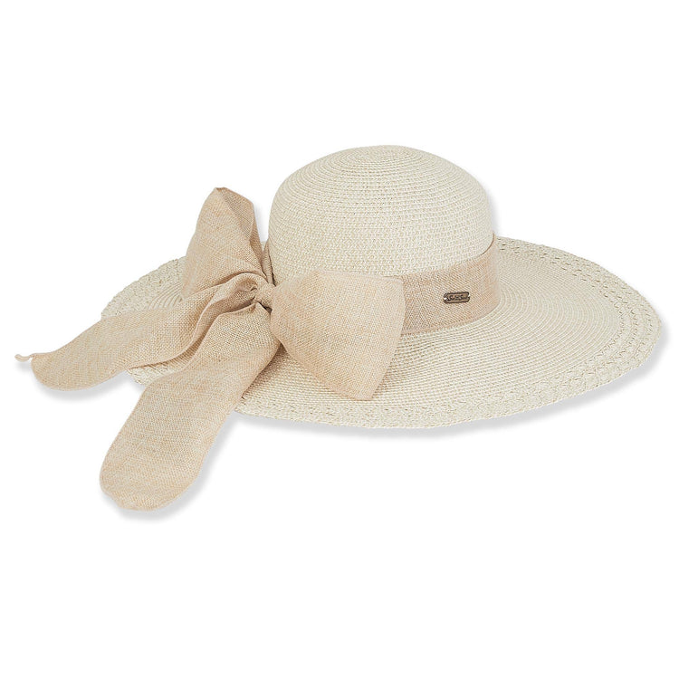 Natural, Paperstraw Floppy, Brim 4.75"