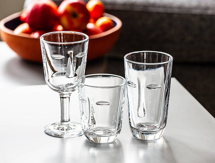 Resting Face Wine Glass
