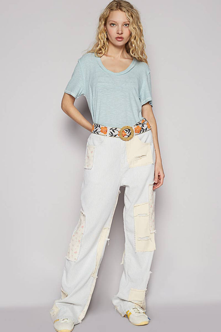 Round neck short sleeve solid knit top SALE