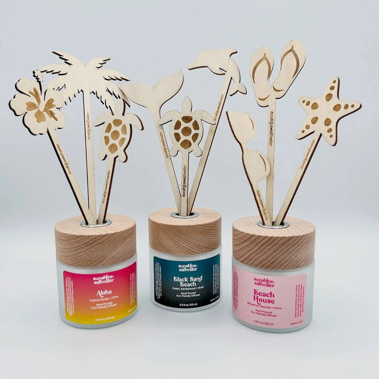 REED: Beach-Themed Diffuser Reeds