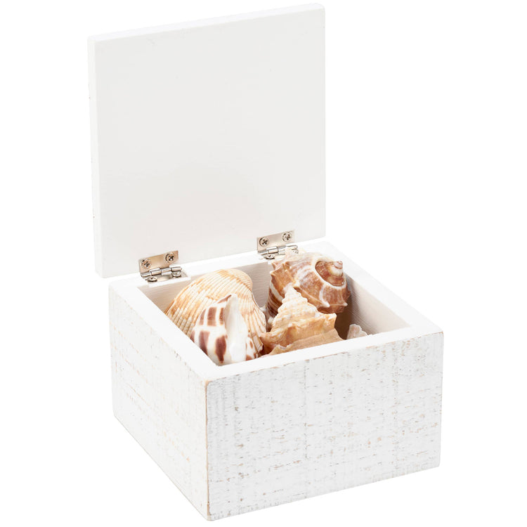 Beach Slat Hinged Box