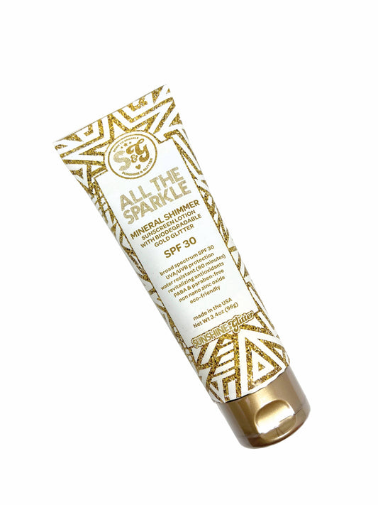 All the Sparkle Mineral Shimmer Sunscreen SPF 30