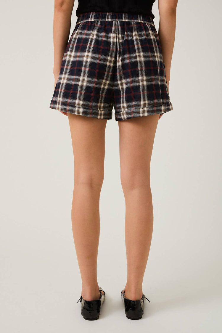 Flannel Shorts