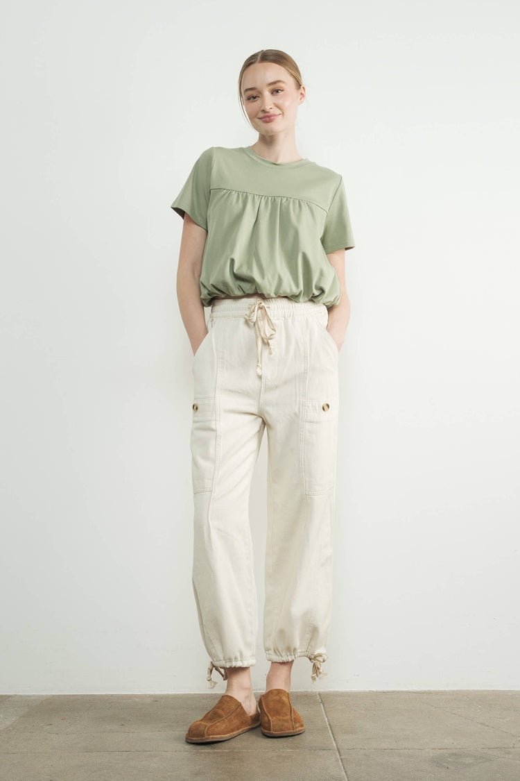 RELAXED FIT Jogger Denim Pants