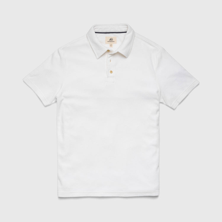 Ryan 3 button towel Terry polo