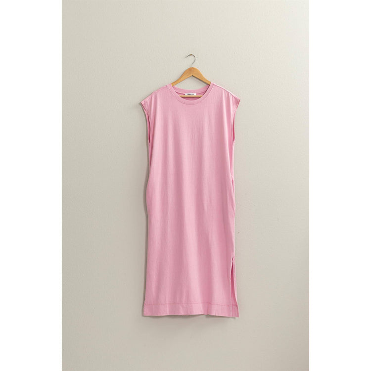 Comfy Sleeveless Midi Dress