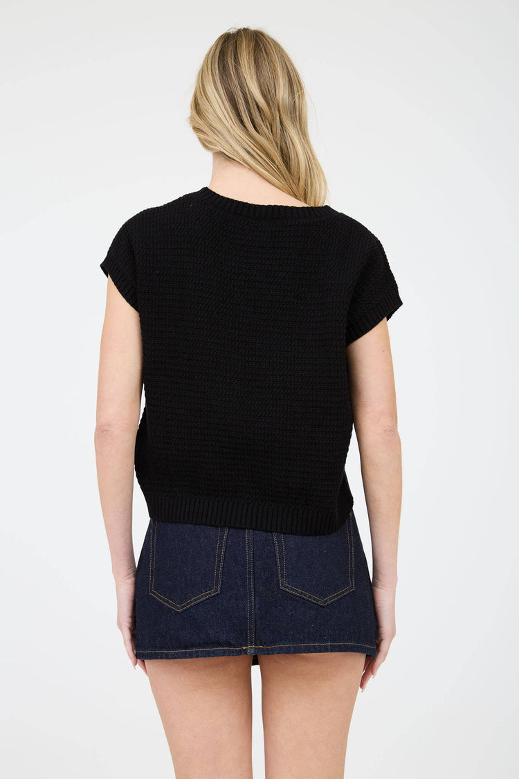 Crochet Floral Sweater