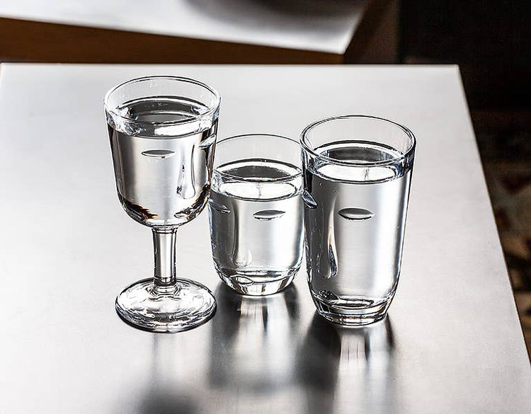 Resting Face Wine Glass