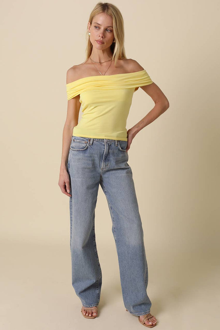 Leslie Off Shoulder Top