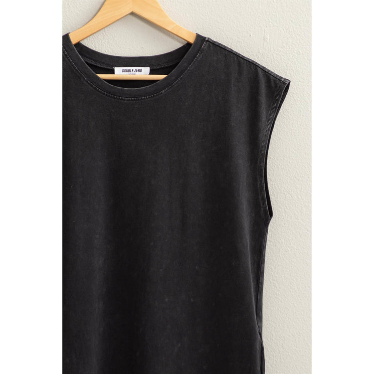 Comfy Sleeveless Midi Dress