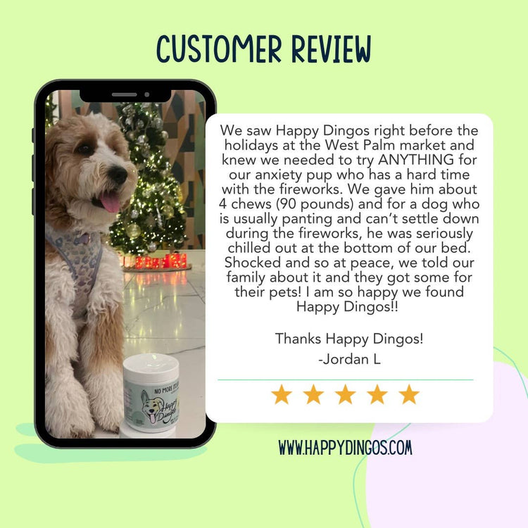 Mellow Fellow - Calming Supplement for Dogs - 120 Chew