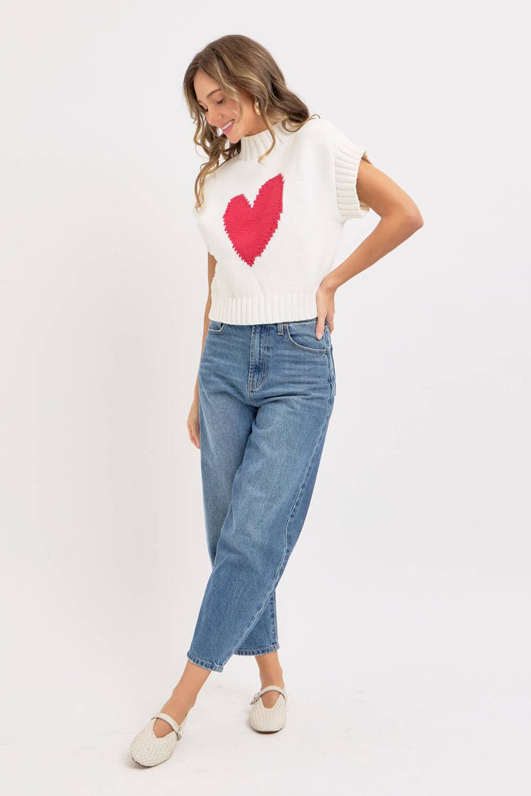 HEART SWEATER VALENTINE