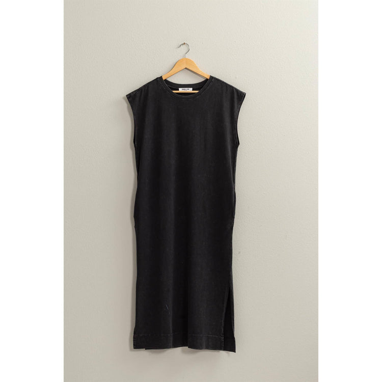 Comfy Sleeveless Midi Dress