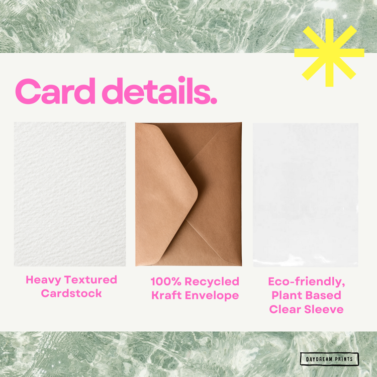 Sending Hugs Card | Empathy Card | Condolences Card | Ocean
