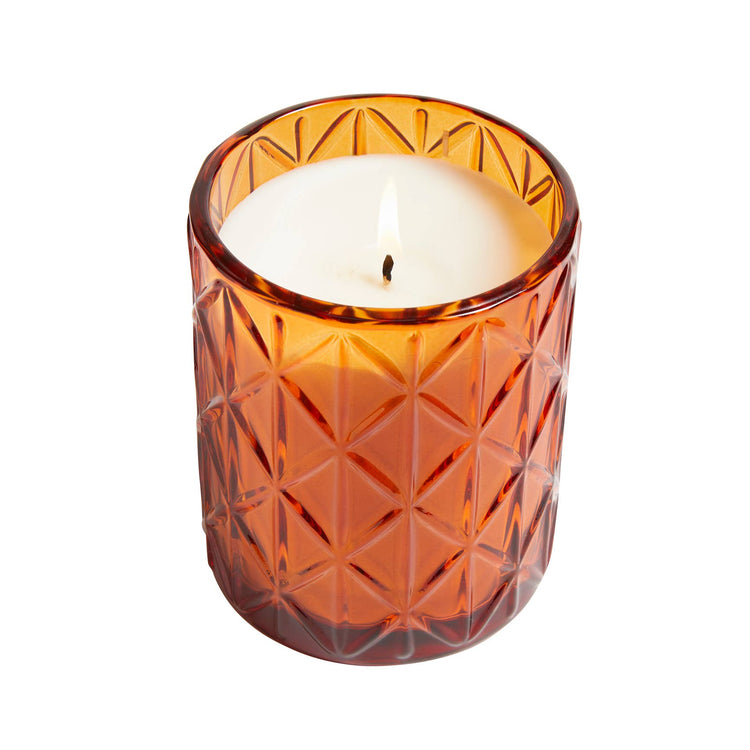 Spiced Pumpkin Candle In Large Decorative Glass 15oz Ctn.6