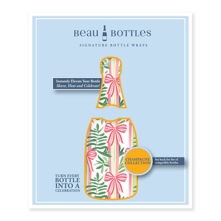 Beau Bottles Bows of Joy -Champagne Collection