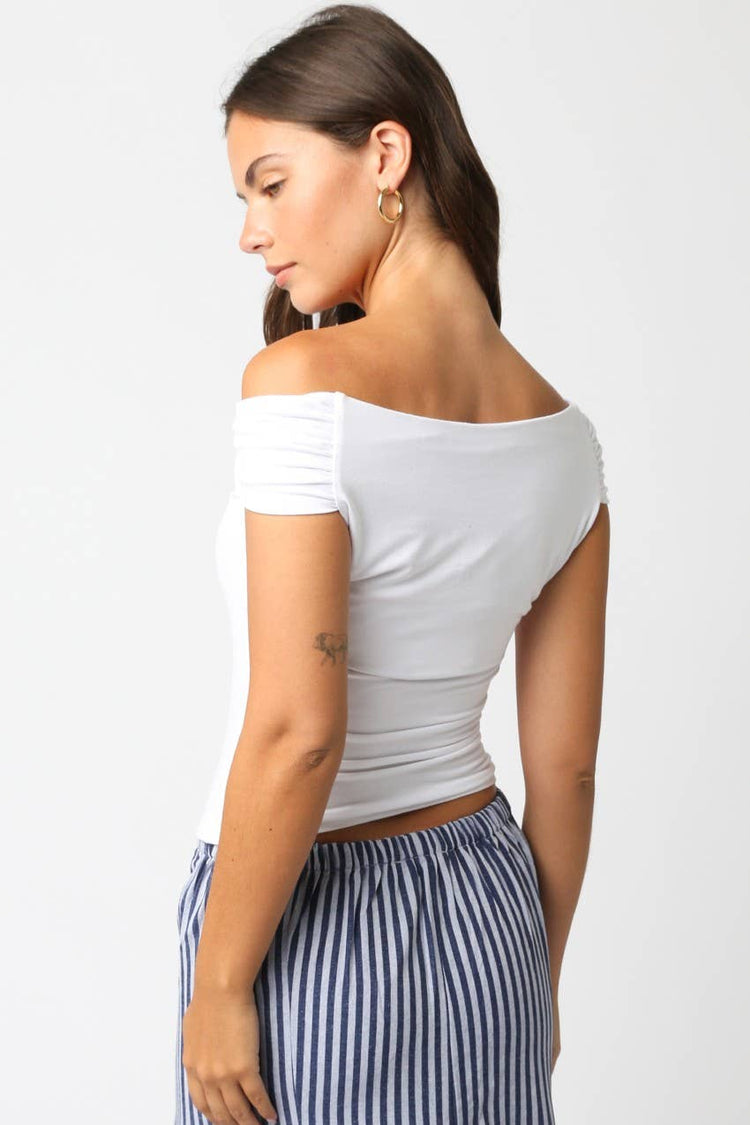 Leslie Off Shoulder Top
