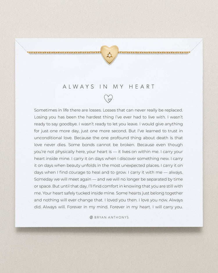 Always In My Heart Icon Necklace