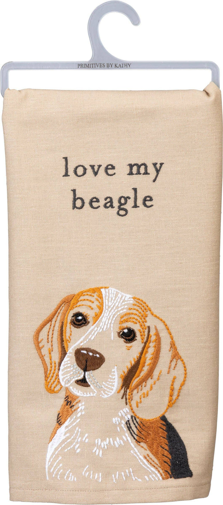 Love My Beagle Kitchen Towel