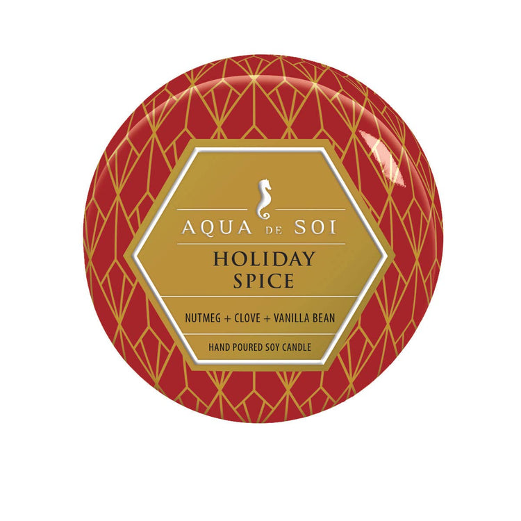 Holiday Spice Aqua De SOi Candle Petite TIn