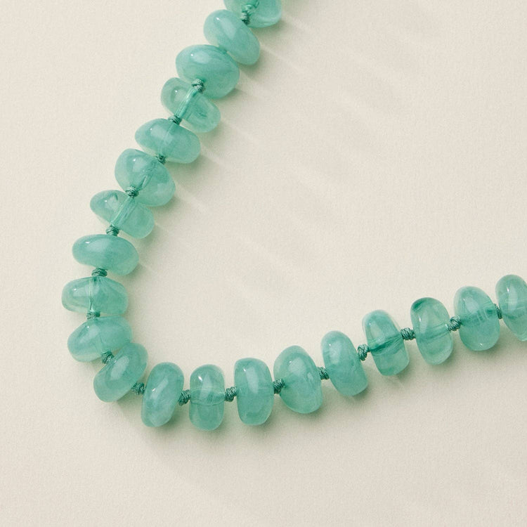 Resin Beaded Chunky Necklace