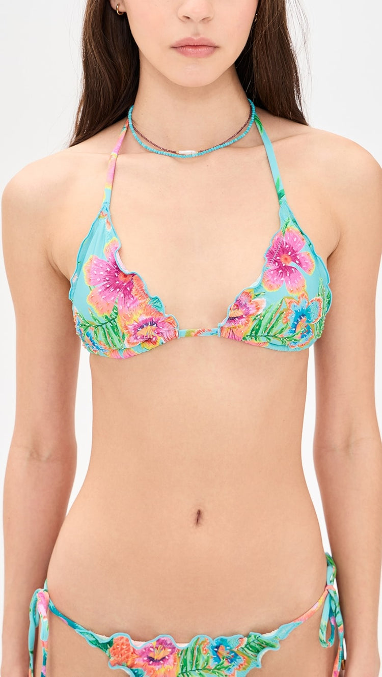 Lettuce Edge Triangle Top