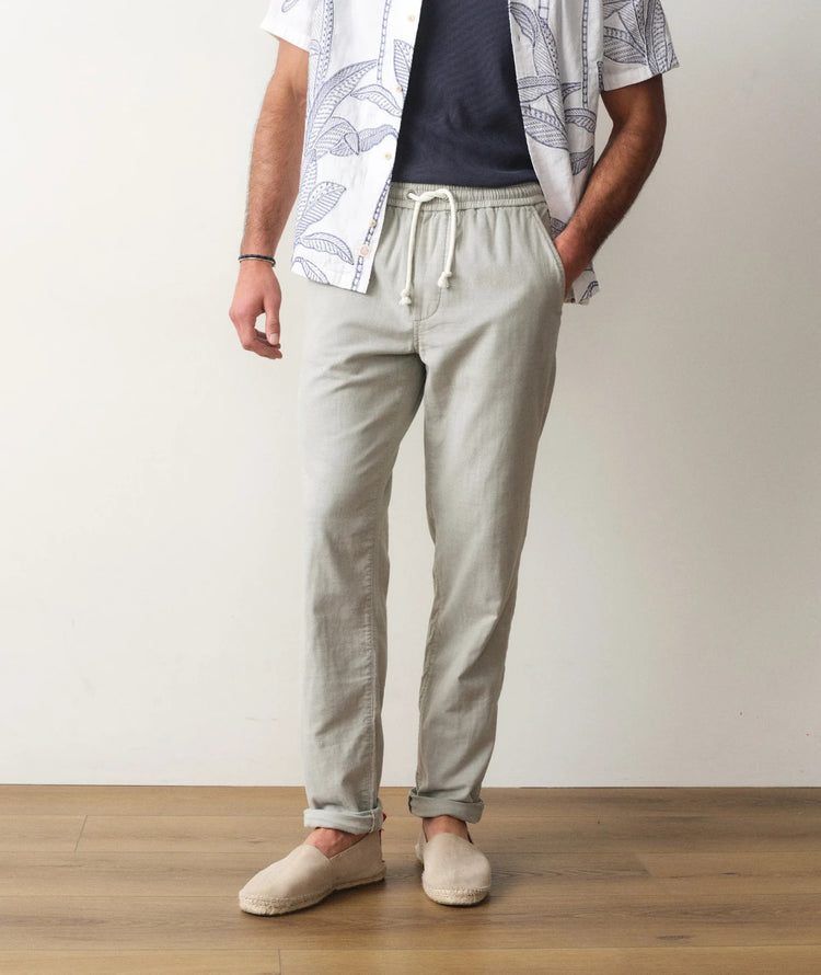 Saturday Stretch Beach Pant- Slim Straight
