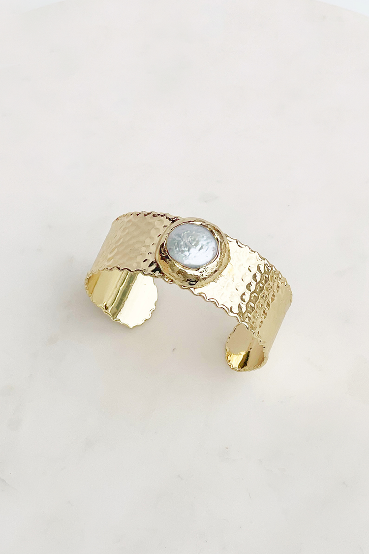 Shell Cuff Bracelet