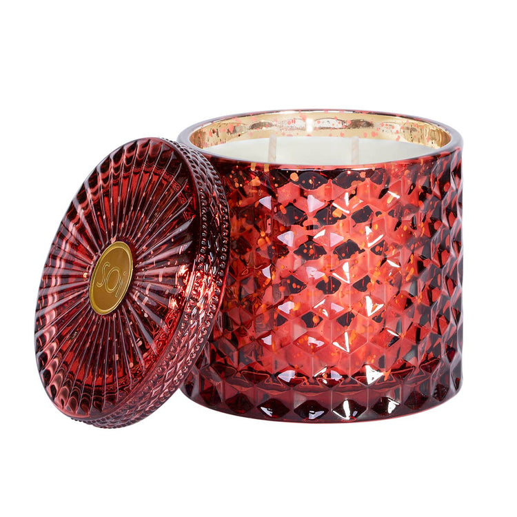 Holiday Spice Shimmer Double Wick Candle