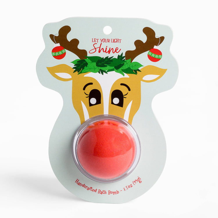 Rudolph Reindeer Clamshell Bath Bomb