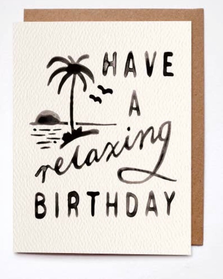 Cards printed with Aloha