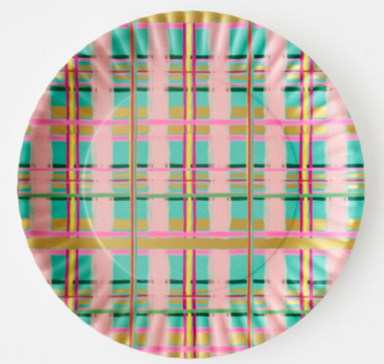 Plaid Platter