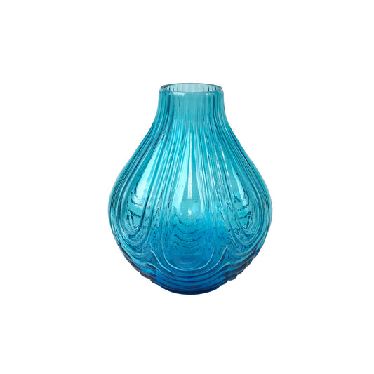 Ombre Decorative Vase Teal and Blue