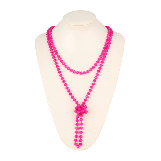 Longline Hand Knotted Necklace