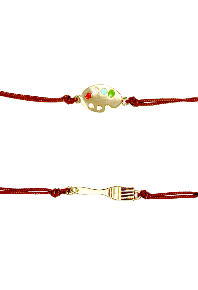 Friendship Bracelet - Gold - PAINT/PAINTBRUSH