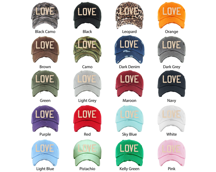 LOVE Dad Hats